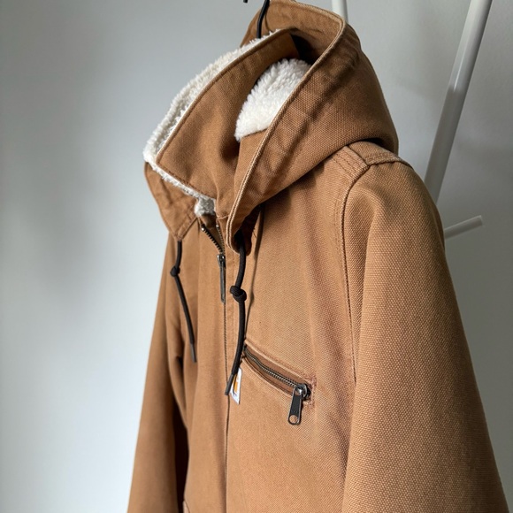 Carhartt Wildwood Sherpa Lined Jacket with Hood - Picture 4 of 13